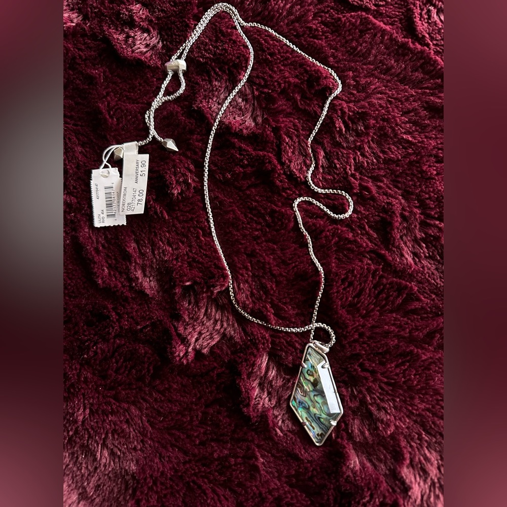Kendra Scott Lilith abalone necklace